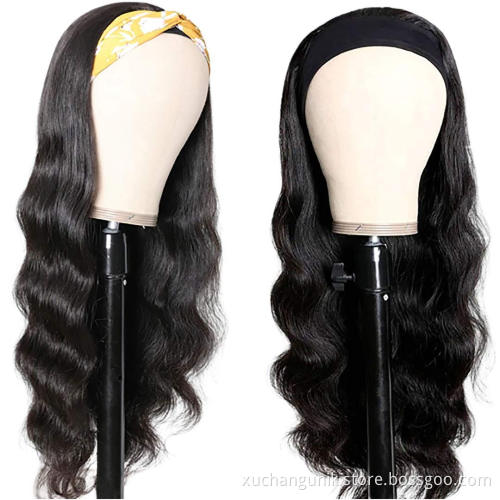 Uniky Wholesale Remy Human Hair Headband Wig,Headband Wig Human Hair For Black Women,Curly Headband Human Hair Wig